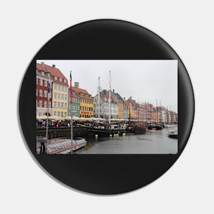 Nyhavn in Copenhagen Denmark Pin