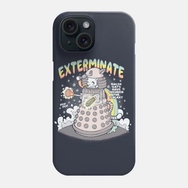 DalekCat Phone Case by xMorfina