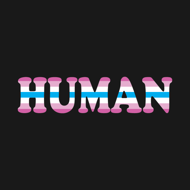 HUMAN Femboy Gay Pride Flag LGBTQ Queer Aesthetic by Alex21