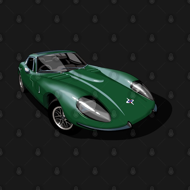 Marcos 3 litre in green by candcretro