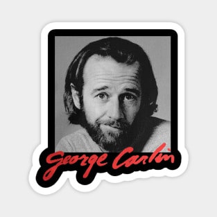 George Carlin // Retro Magnet