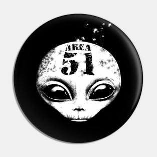 Area 51-Alien-Extraterrestrial-UFO Pin