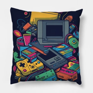 Nostalgic 90s Vibes #1 Pillow