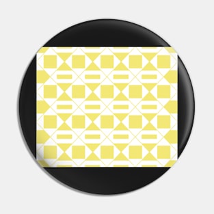 Abstract geometric pattern - gold and white. Pin