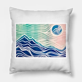 Blue Mountains Pillow