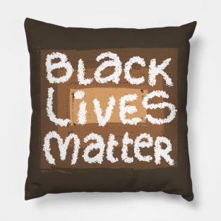 Black Lives Matter - All Lives Matter - Black Ally - Anti-racist Pillow