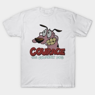 Courage The Cowardly Dog T-Shirts for Sale