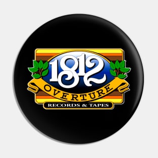 1812 Overture Records And Tapes Pin