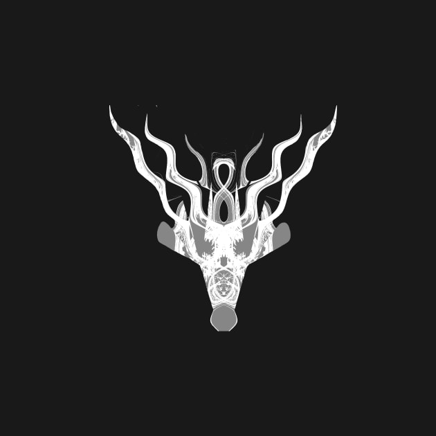 The Sacred Stag - Honor your ancestors by TaimitiCreations 