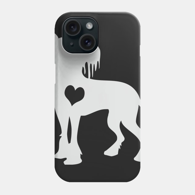 Adore Chinese Crested Dogs Phone Case by Psitta