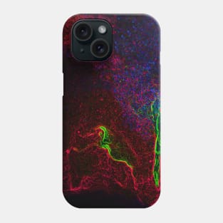 Black Panther Art - Glowing Edges 152 Phone Case