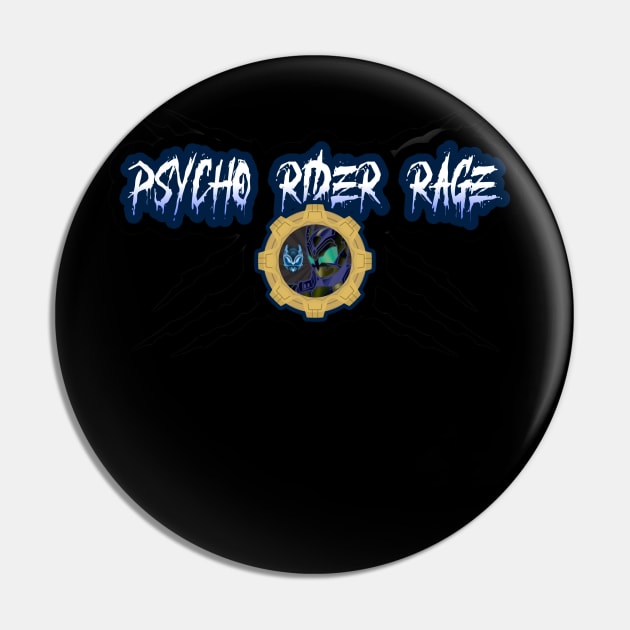 Rage Asylum Pin by Psycho Rider Rage 