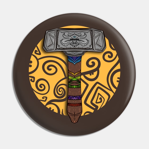 War Hammer Pin by AKefsiz