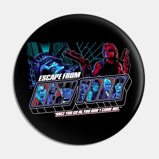 Escape from NYC Pin