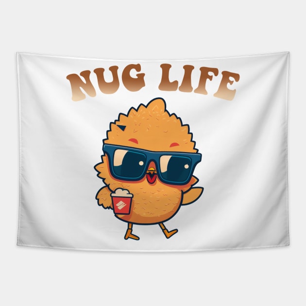 Nug Life Tapestry by Hehe Tees