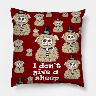 i dont give a sheep Pillow