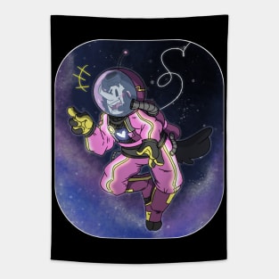 Astronaut Spamton: Pink Tapestry