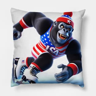 Grumpy Gorilla #27 Pillow