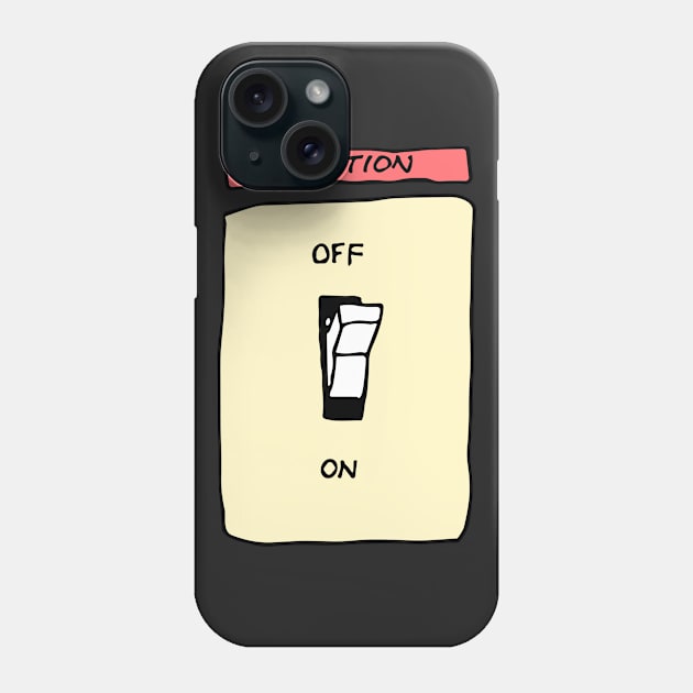 OFF-ON Emotion Phone Case by BYVIKTOR