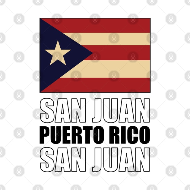 Flag of Puerto Rico by KewaleeTee