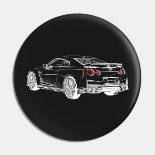 Nissan GTR Pin