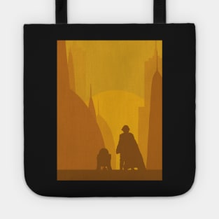 Anakin and r2d2 on Coruscant - Artprint Tote