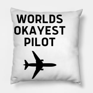 World okayest pilot Pillow