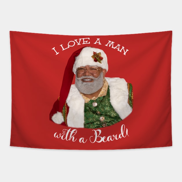 Love a Beard Tapestry by North Pole Fashions