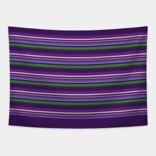 Lavender Bee Stripes Tapestry