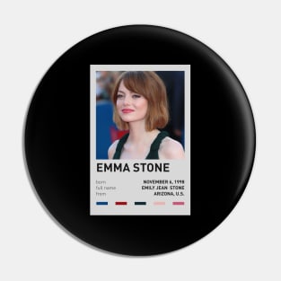 Emma Stone Pin