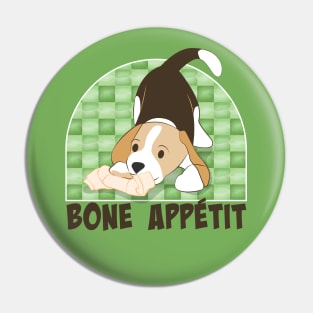 Beagle - Bone Appétit Pin