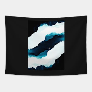 Teal Isolation Tapestry