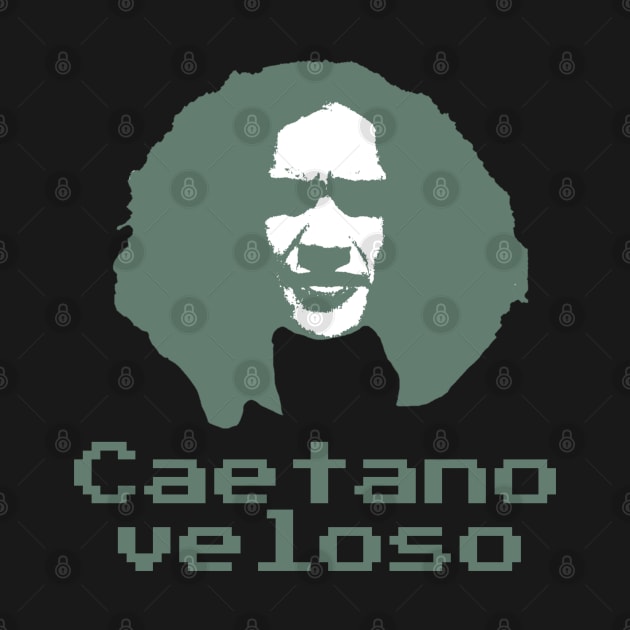 Caetano veloso ||| 70s pixel art by MertuaIdaman