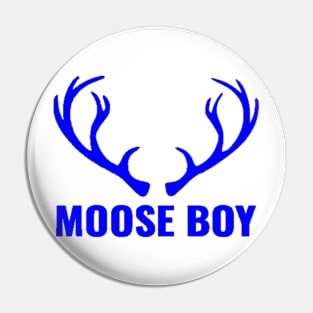 MOOSE BOY BLUE Pin