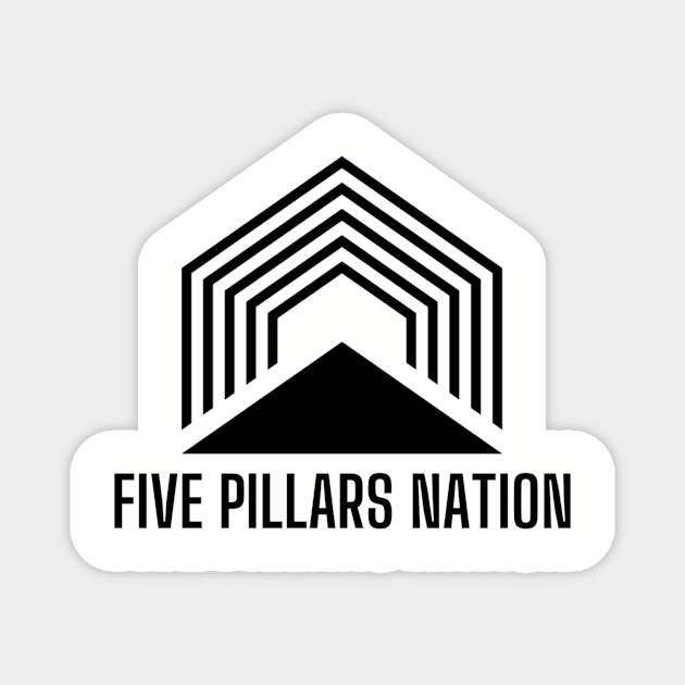 POCKET sized - Five Pillars Nation Magnet by Five Pillars Nation