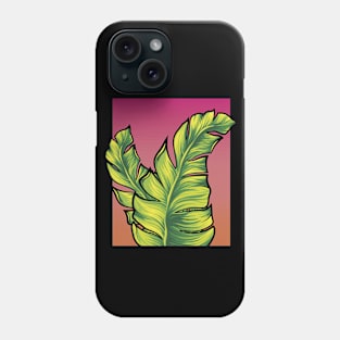 Tropical Leaves Phone Case