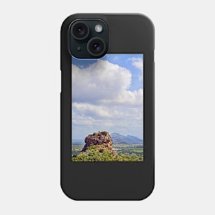 Sigiriya from Pidarungula. Phone Case