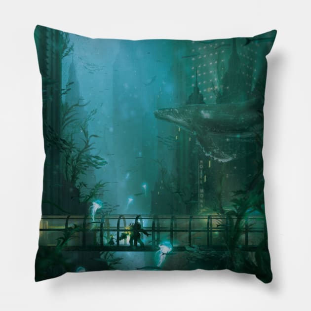 Rapture Walk Pillow by Orioto