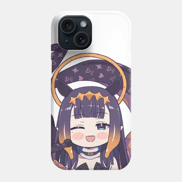 Ninomae Ina'nis Chibi Phone Case by Kent