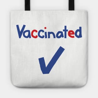 Vaccinated with Check Tote