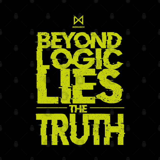 MONARCH: BEYOND LOGIC LIES THE TRUTH (GRUNGE) by FunGangStore