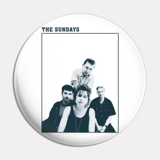 The Sundays - Members - Tribute Artwork Pin