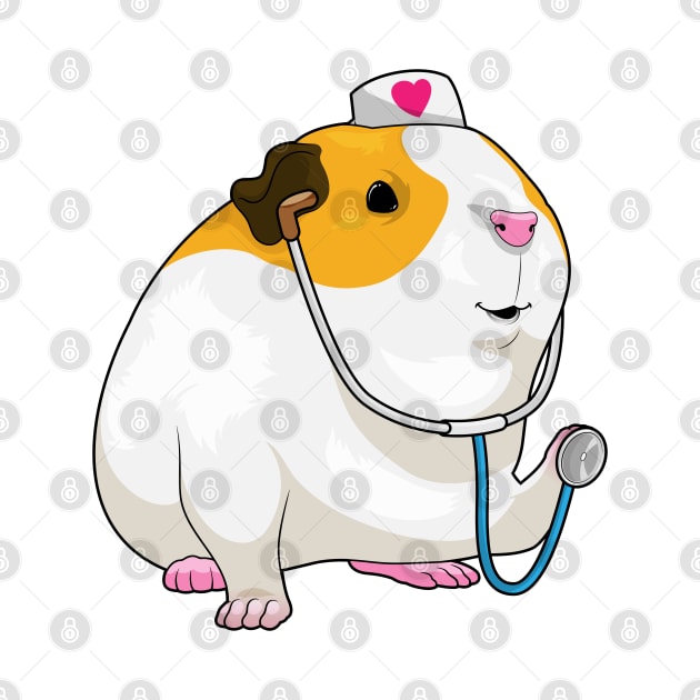 Guinea pig Nurse Stethoscopes by Markus Schnabel