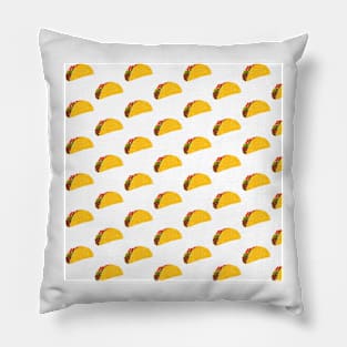 White Taco Pillow