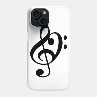 Bass is in Treble Phone Case