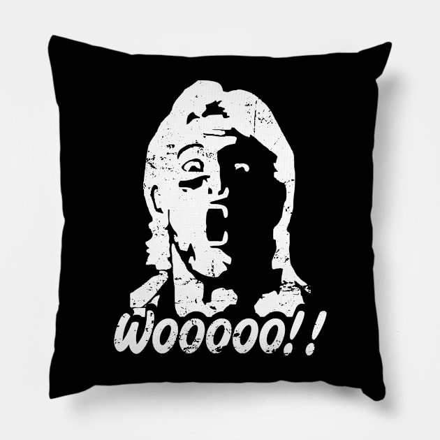 Ric Flair Woooo Pillow by Bimonastel