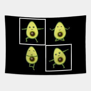 'Yoga and Avocados' Amazing Avocados Lover Gift Tapestry