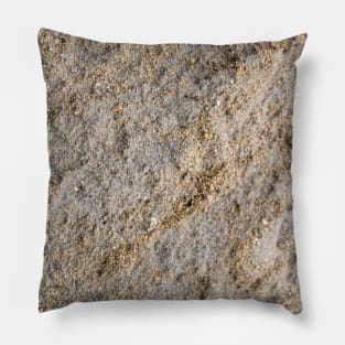 Rippled wet sand Pillow