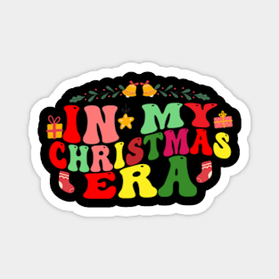 In My Christmas Era Family Matching Merry Christmas 2023 Magnet