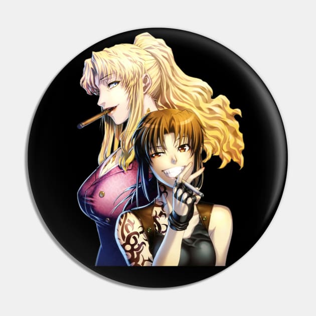 Revy and Balalaika Pin by RevyTwoHands